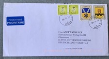 Lithuania Lietuva 2011 Vilnius - used cover to Unterschleißheim Schwaneberger