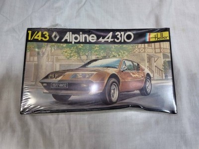 Heller 1/43 Alpine A310 plastic with wrap