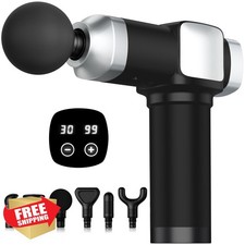 CAMEFER Deep Tissue Massage Gun Portable Muscle Massager Pain Relief