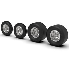 120 Cragar Style Wheels And Tires. Drag Slick Rears. 120 Cragar Style Wheels And Tires. Drag Slick Rears.
