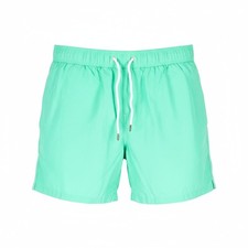 Scotch Soda Ams Couture Men's Green Blue Jogger Swim Shorts