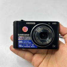 Samsung ST77 Digital Camera 16.10 MP 5x Optical Zoom Built-in Flash - Black