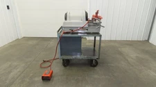 Ridgid 1822-I Pipe Threader Threading Machine Cart Auto Chuck 815 Head 1/2-2"NTP