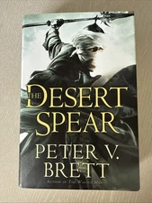 Signed - Desert Spear - Peter V. Brett (1st edition 1st print) Del Rey, 2010
