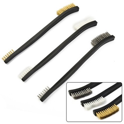 Handwerkzeuge Bürste 5 Stück Drahtsatz Messing Metallrost Nylon Polieren
