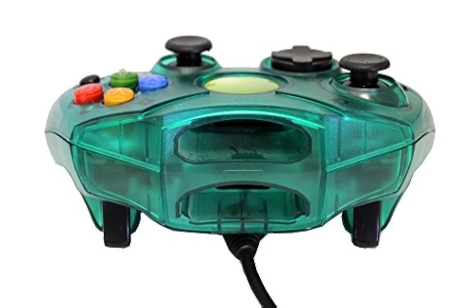 Mars Devices Replacement Controller For Xbox Original Green Transparent 6Z - Image 3 of 4
