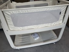 SnuzPod 5 Bedside Crib Co-sleeper+Mattress (Natural)-Great Condition-Collection