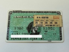 Collectible Credit & Charge Cards 1987 Year Expired 1987 Year