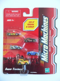 4 x 2001 2003 Hasbro Micro Machines World Rallye Racing Phunky Freestylers sets