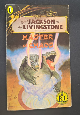 Master Of Chaos - Steve Jackson Livingstone - Fighting Fantasy 1990 - BUCHSPIEL