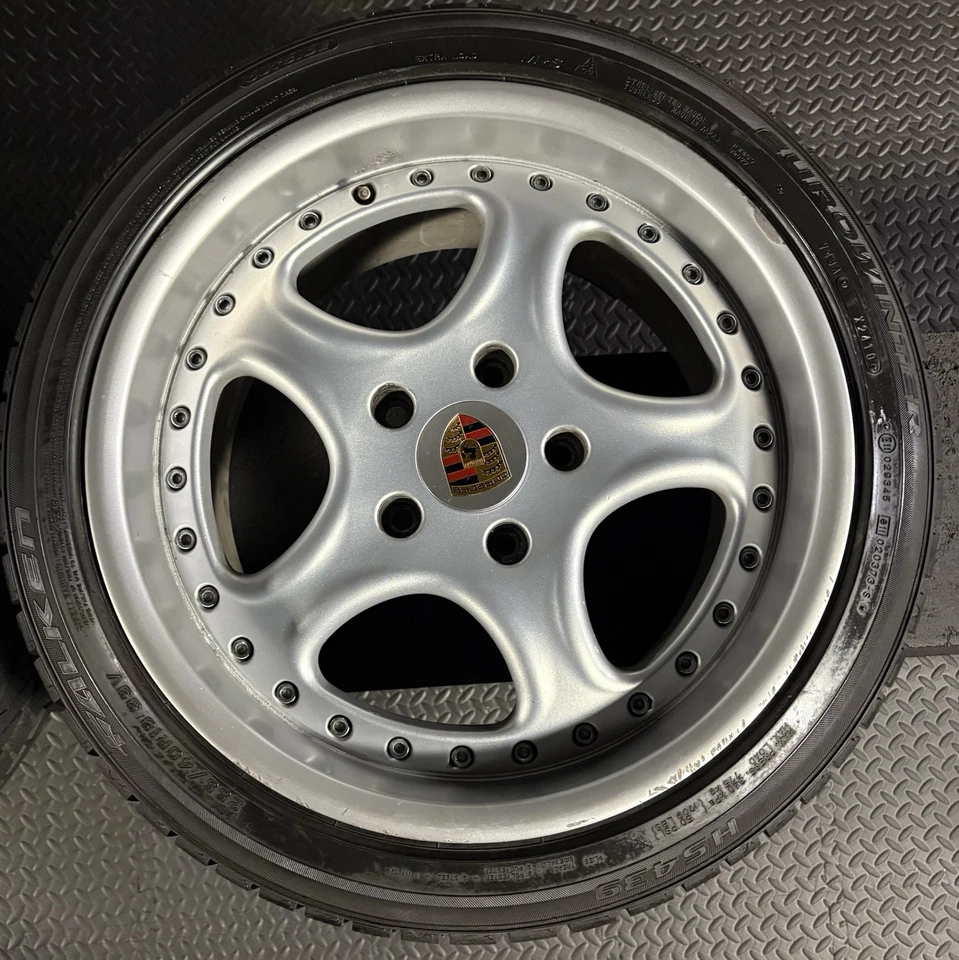 RH Cup AL Wheels 8.5 + 10x18 Accessories Porsche 996 964 993 Turbo Rim Set - Image 2 of 4