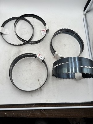 5x Lenox 8  Band Saw Blades 3x Stamped Woodmaster; 2x Only Paper Tag See Pics