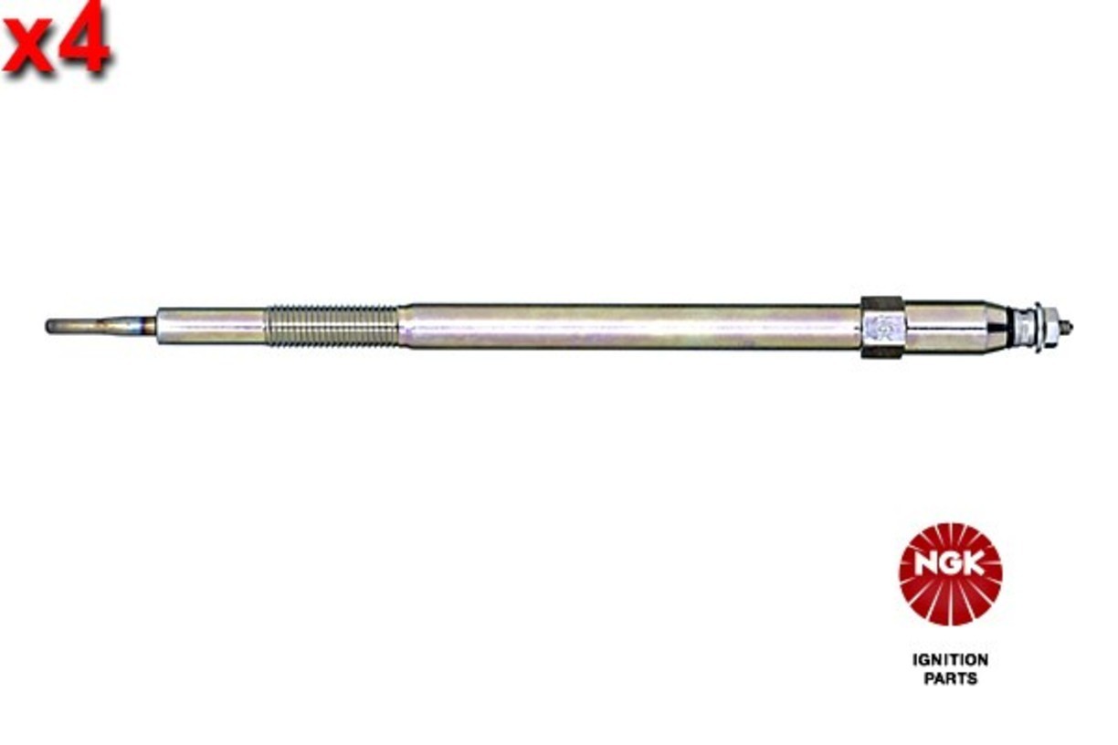 NGK 4x Glow Plug For NISSAN Patrol Gr V RENAULT Master II 00-10 7701058142
