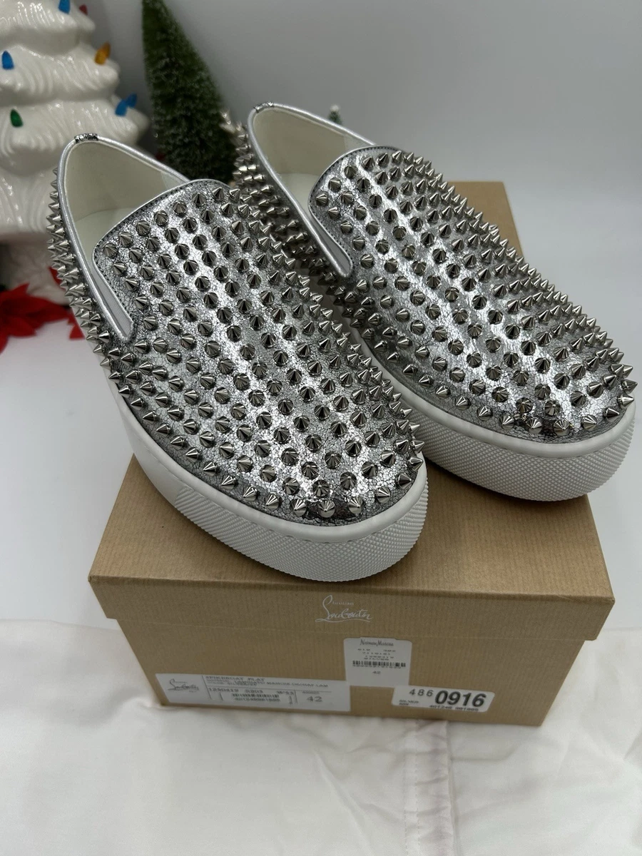 Christian Louboutin Silver Casual Shoes for Men | eBay display picture 3