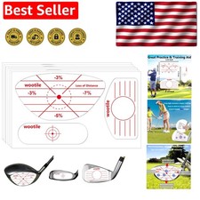 No Residue Golf Club Impact Tape Labels - 180 Durable Training Stickers