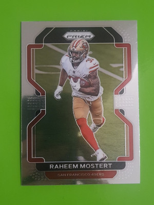 2021 Panini Prizm #56 Raheem Mostert San Francisco 49ers Base