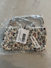 Baggu Nylon Bowler Bag Disney Mickey  Friends Storybook Floral NEW IN HAND