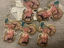 Accessorize Monsoon Christmas Tree Decorations X 5 ~ BYCYCLE ~ New