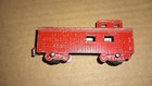 Vintage 1940's Tootsietoy Caboose & Log Car SHIP TO U.S. ONLY.