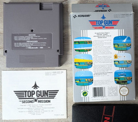Top Gun Second Mission -  Nintendo NES Spiel OVP