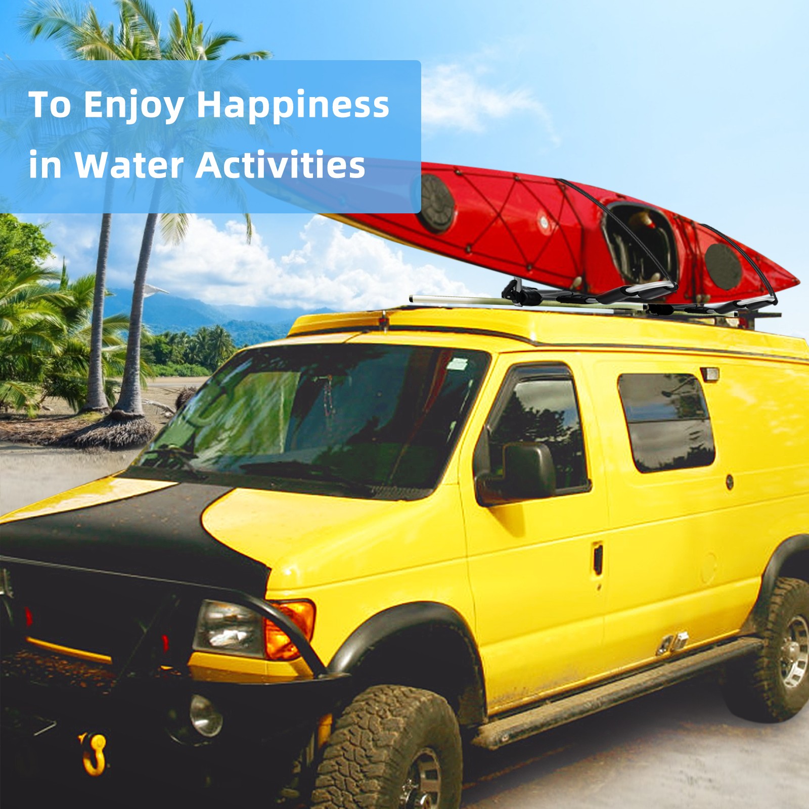 Folding Universal Kayak Rack J-Bar Kayak Roof Rack for Canoe Surfboard