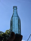 Washington DC Taka Kola  Icey Emerald Green Registered Soda Bottle Paneled — photo 3