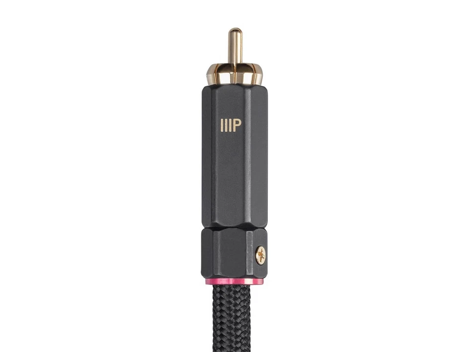 Cable de subwoofer RCA de audio/vídeo digital coaxial Monoprice, RG-6/U 75 ohmios 35 pies Foto 4 de 4