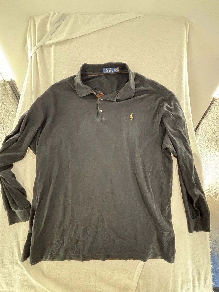 Polo Ralph Lauren Henley Cotton Long Sleeve Casual Button-Down