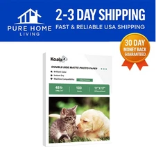 Koala Double-Sided Matte Photo Paper 11x17 - 100 Sheets for Stunning Prints