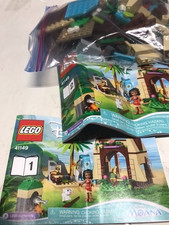 LEGO 41149 Disney - Moana's Island Adventure 1 2 w/ instr may not be Complete