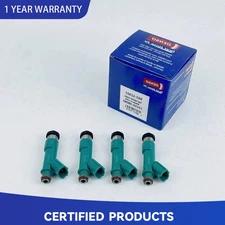 4pcs DENSO Fuel Injectors 23250-28080 for 04-15 Toyota Corolla Highlander RAV4