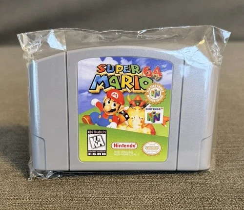Super Mario 64 For Nintendo 64 N64 US Version -1996