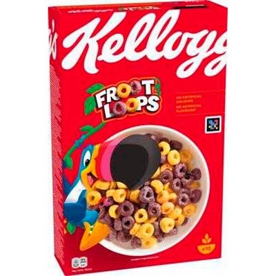 Kellogg's FROOT LOOPS Cornflakes  375 g, 1 St.