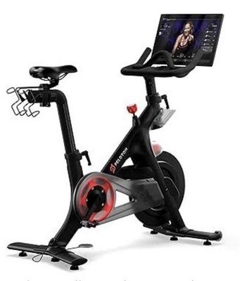 Peloton Indoor Exercise Bikes + mit 24 Zoll HD Monitor