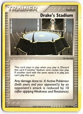 drake pokemon card ONE PIECE GAME OP10-114 UC X Stadium Rarity Drake's Stadium #72 Prices |