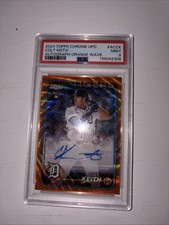 2024 Topps Chrome Update Series - Autographs Colt Keith /25 PSA 9 