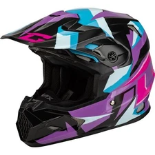 GMax MX-96S Splinter Helmet - Black/Purple/Blue - Medium D29611435