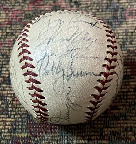 1949 NY Yankees World Champions 20 Signatures DiMaggio Berra Rizzuto Etc PSA/DNA - Picture 7 of 11