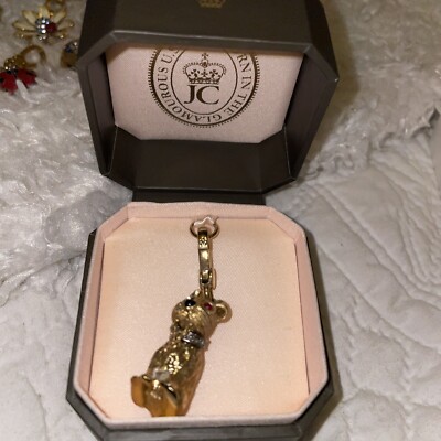 Juicy Couture Charm Scottie Dog in Box extrem selten 