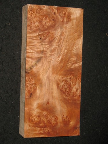 Maple Burl Block Carving Craft Art Knife Call 13" - Imagen 2 de 2
