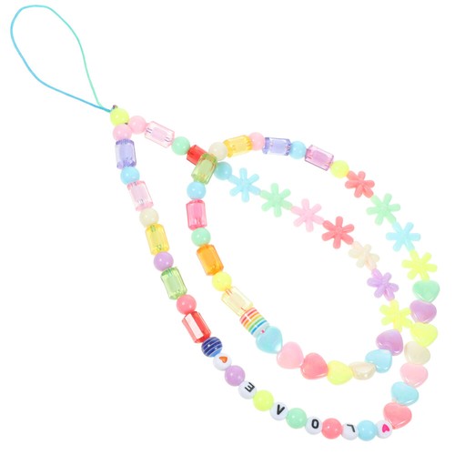 Phone Charm Beaded Phone Strap Charm Bohemian Phone Chain Anti-lost Lanyard - 第 5/12 張圖片