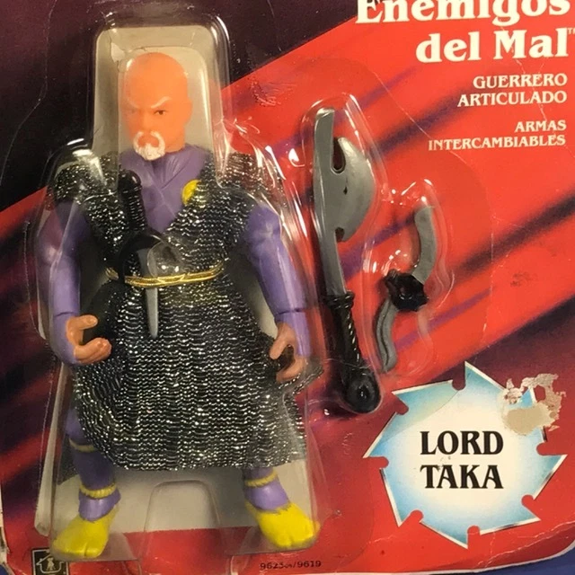 Figura Ninja Guerreros Yakse Hasbro Sin usar, en caja Lord Taka Enemigos 1980 De colección México BMC6 Foto 2 de 4