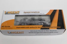 NEW HO TANGENT 6000 GALLON TANK CAR GEN AMER GATX 1941 BLACK LEASE C-3 DOME 1616