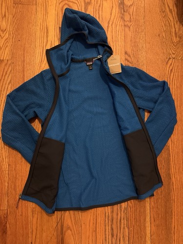 NEW Patagonia R1 Air Full-Zip Hoody - Men’s Small in Endless Blue Fleece Jacket - Picture 4 of 4
