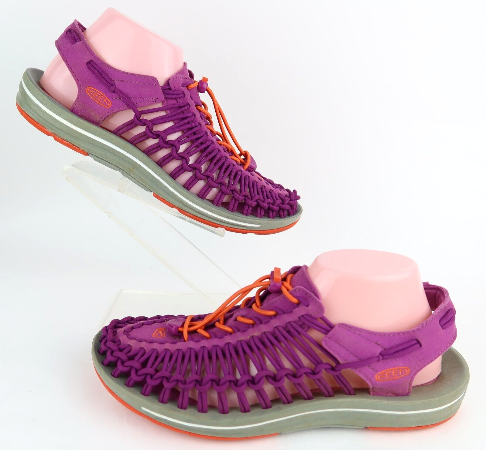 Sandali da donna Keen Uneek 8 mm rock magenta rosa arancione taglia 10 5