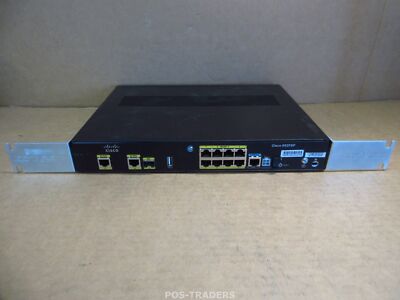 Cisco C892FSP-K9 V02 Integrated Services Network Router - INCL RACK EARS - NO PS