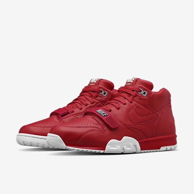 Nike Fragment Design x Air Trainer 1 Mid SP 'Gym Red' 806942 Nike Fragment Design x Air Trainer 1 Mid SP 'Gym Red' 806942
