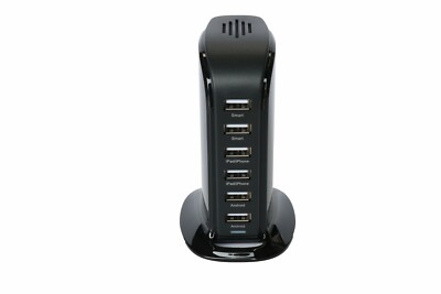 6-Port USB Charging Hub is the perfect solution for charging multiple devices