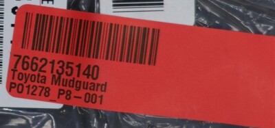 NEW OEM Front Right Mud Splash Guard 7662135140 for Toyota 4Runner