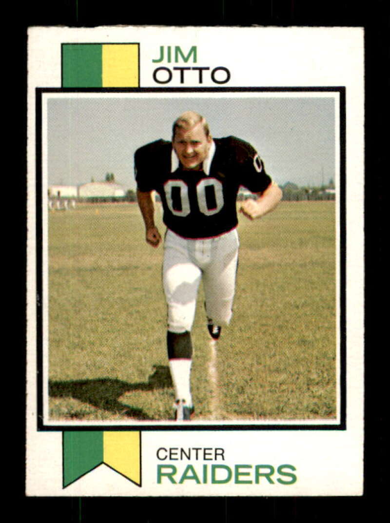 1973 Topps #461 Jim Otto EX/EX+ Raiders 538945